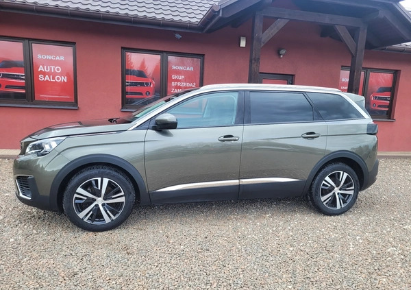 Peugeot 5008 cena 86900 przebieg: 123000, rok produkcji 2019 z Oświęcim małe 232